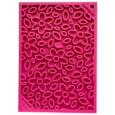 Susan G. Komen Flower Power Design Enrichment Lick Mat