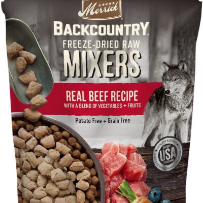 Merrick Backcountry Freeze-Dried Raw Real Beef Recipe Grain-Free Freeze-Dried Dog Food