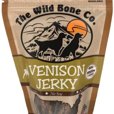 Wild Bone Company Venison Jerky Natural Dog Treats