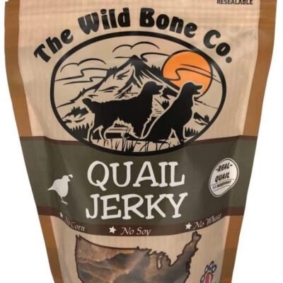 Wild Bone Company Quail Jerky Natural Dog Treats