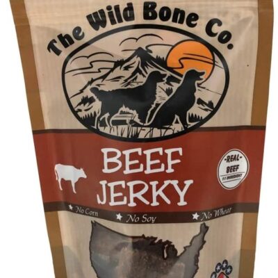 Wild Bone Company Beef Jerky Natural Dog Treats
