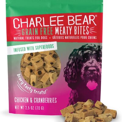 Charlee Bear Meaty Bites Chicken with Cranberries