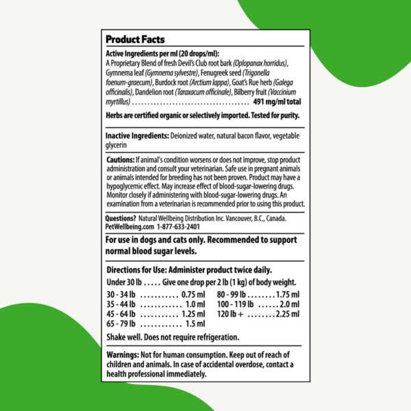 Pet Wellbeing - Blood Sugar Gold for Dogs - Image 8