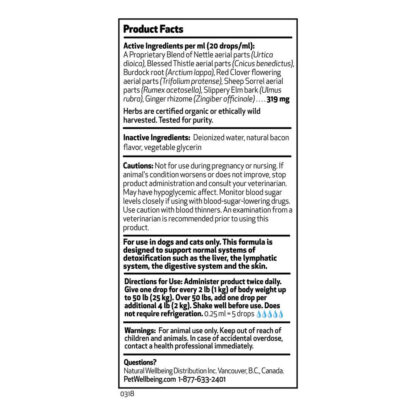 Pet Wellbeing - Detox Gold - Cat - Image 4
