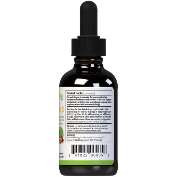 Pet Wellbeing - Itch Support Gold - Dog - Image 3