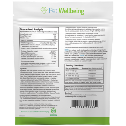 Pet Wellbeing - SPARK - Daily Nutritional Greens Supplement - Image 2