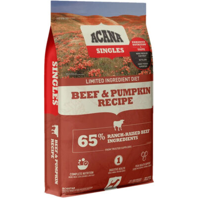 Acana Singles Beef & Pumpkin Dog Food