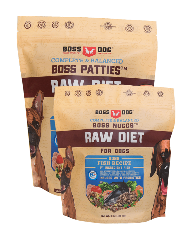 Boss Dog Raw Frozen Boss Nuggs™ -  Fish